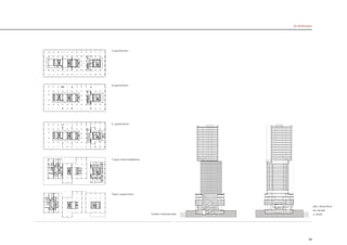 93
De Rotterdam
3 pavimento
4 pavimento
5 pavimento
T ipos intermediários
Tipos superiores
Cortes transversais
obs: desenhos
na escala
1:2500
 