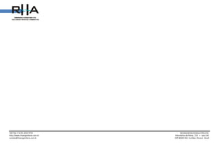 Tel/ Fax: + 55 41 3232 0732
http://www.rhaengenharia.com.br
contato@rhaengenharia.com.brrhaengenharia.com.br
RHA ENGENHARIA E CONSULTORIA LTDA.
Voluntários da Pátria, 233 – sala 134.
CEP 80020-942. Curitiba– Paraná - Brasil
 