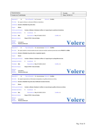 Smartomatica Versão: 1.0
Estudo de Viabilidade Data: 04/04/14
Pág. 10 de 18
 