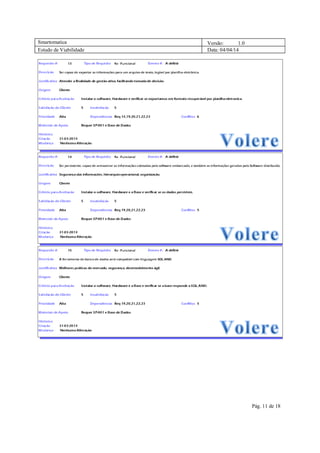 Smartomatica Versão: 1.0
Estudo de Viabilidade Data: 04/04/14
Pág. 11 de 18
 