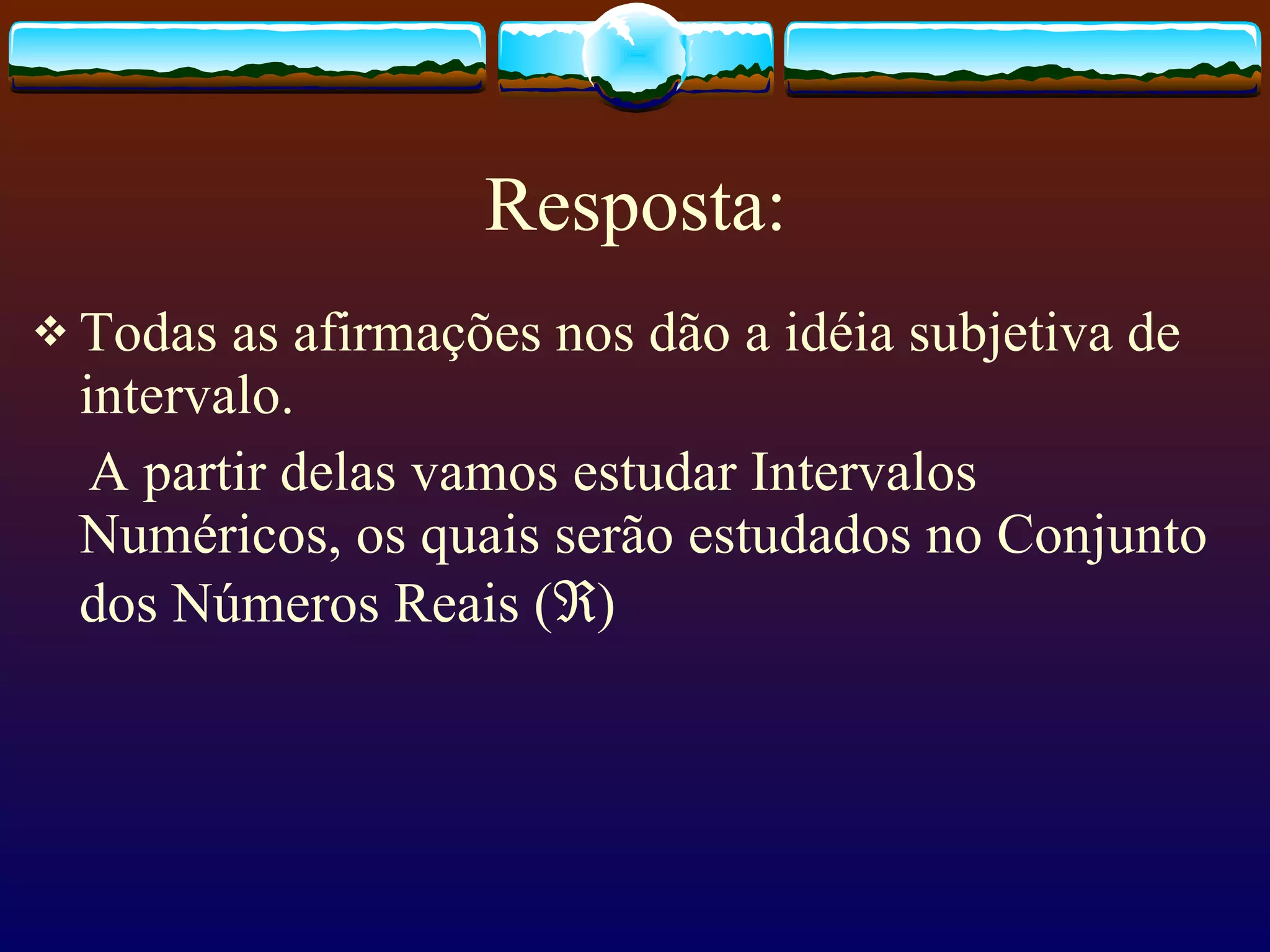 Estudo Dos Intervalos Ppt