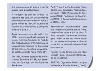 Texto Claro e Coerente – Retrato de um
              Libertador
 