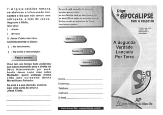 Estudos bíblicos   apocalipse a resposta