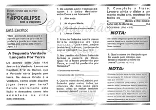 Estudos bíblicos   apocalipse a resposta
