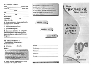 Estudos bíblicos   apocalipse a resposta