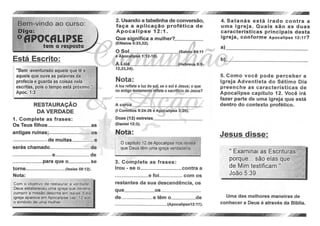 Estudos bíblicos   apocalipse a resposta