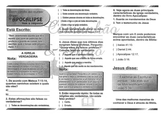 Estudos bíblicos   apocalipse a resposta