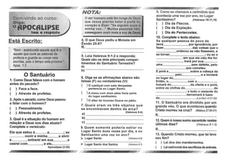 Estudos bíblicos   apocalipse a resposta
