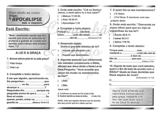 Estudos bíblicos   apocalipse a resposta