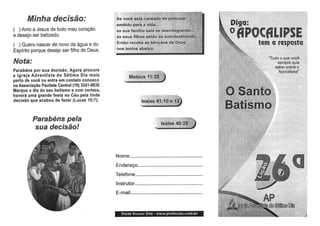 Estudos bíblicos   apocalipse a resposta