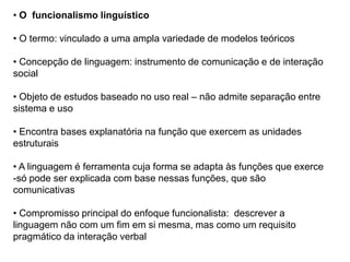 buscava apreender a natureza das mudanças linguísticasWilliam D. Whitney - língua: instituição social – mudou o eixo da linguística (F. saussure) análise não-histórica