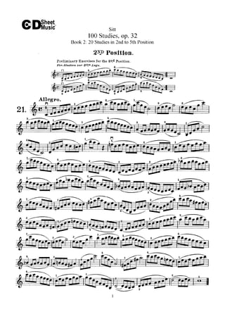 Estudos livro ii op.32   sitt (www.sheetmusic-violin.blogspot.com)