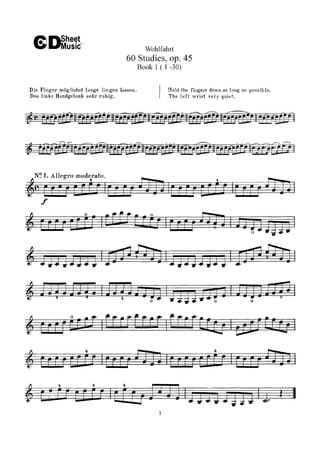 Estudos livro i op.45   wohlfahrt (www.sheetmusic-violin.blogspot.com)