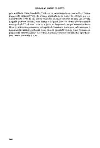 Estudos no sermão do monte   d.m.lloyd jones