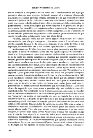 Estudos no sermão do monte   d.m.lloyd jones