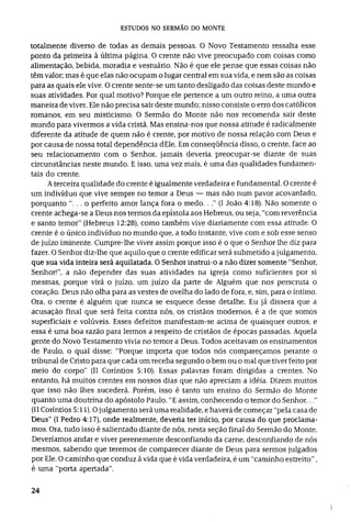 Estudos no sermão do monte   d.m.lloyd jones