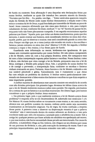 Estudos no sermão do monte   d.m.lloyd jones