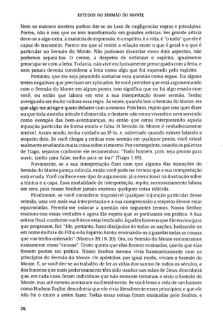 Estudos no sermão do monte   d.m.lloyd jones