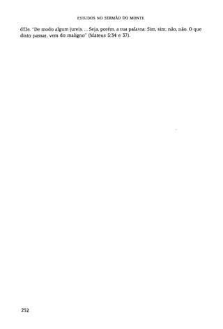 Estudos no sermão do monte   d.m.lloyd jones