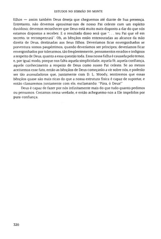 Estudos no sermão do monte   d.m.lloyd jones