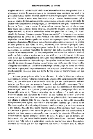 Estudos no sermão do monte   d.m.lloyd jones