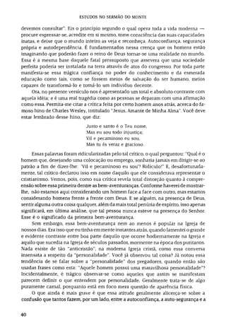 Estudos no sermão do monte   d.m.lloyd jones