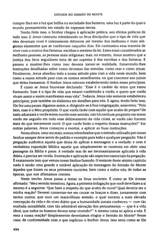 Estudos no sermão do monte   d.m.lloyd jones