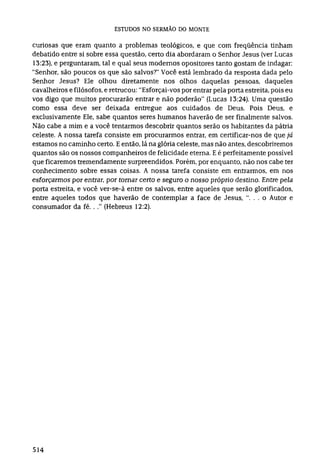 Estudos no sermão do monte   d.m.lloyd jones