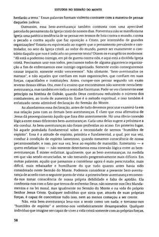 Estudos no sermão do monte   d.m.lloyd jones