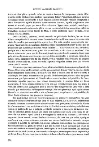 Estudos no sermão do monte   d.m.lloyd jones