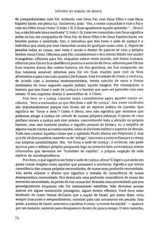 Estudos no sermão do monte   d.m.lloyd jones