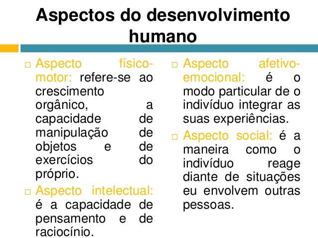 O desenvolvimento humano e suas principais teorias