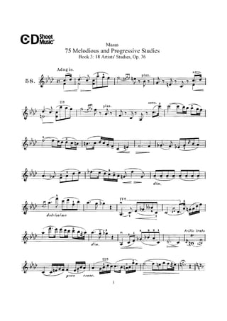 Estudos pregressivos livro iii   mazas (www.sheetmusic-violin.blogspot.com)