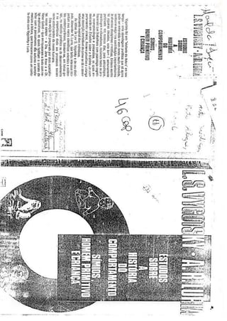 Estudos sobre a historia do comportamento 