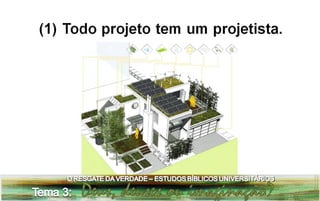 Estudo bíblico universitário tema 3