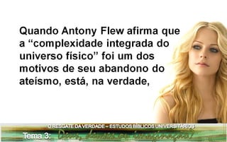 Estudo bíblico universitário tema 3