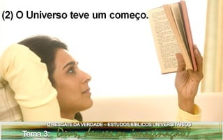 Estudo bíblico universitário tema 3