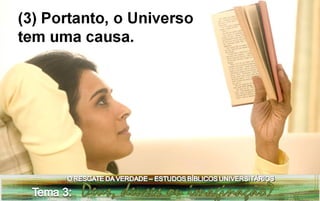 Estudo bíblico universitário tema 3