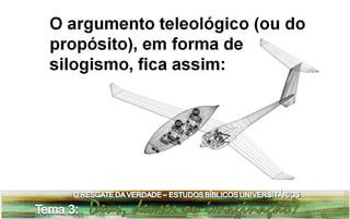 Estudo bíblico universitário tema 3