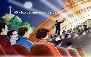 251
Capítulo 44 – As trevas (a sós com Lísias)
Referira-se o Governador, aos círculos da Terra, do Umbral e das Trevas,
André pergunta: Não seria região trevosa o próprio Umbral, onde vivera, por
minha vez, em sombras densas, durante anos consecutivos?
... Das reuniões de fraternidade, de esperança, de amor e de alegria,
sairemos com a fraternidade, a esperança, o amor e a alegria de todos;
mas, de toda assembleia de tendências inferiores, em que predominam o
egoísmo, a vaidade ou o crime, sairemos envenenados com as vibrações
destrutivas desses sentimentos.
"Chamamos Trevas às regiões mais inferiores que conhecemos“. Há
espíritos que, preferindo caminhar às escuras, pela excessiva preocupação
egoística que os absorve, costumam cair em precipícios. Há também
princípios de gravitação para os espíritos, como ocorre com os corpos
materiais. A alma esmagada de culpas não pode subir à tona do lago
maravilhoso da vida. As aves livres ascendem às alturas; as que se
embaraçam no cipoal sentem-se tolhidas no voo, e as que se prendem a
45 - No campo de música
 