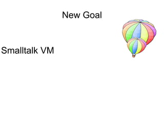 New Goal


Smalltalk VM
 