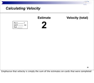 Calculating Velocity

                                   Estimate                    Velocity (total)


                  ...
