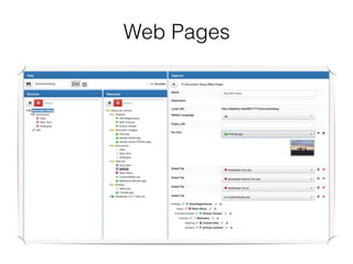 Web Pages
 