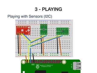 3 - PLAYING
Playing with Sensors (I2C)
 
 
 
