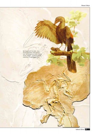 39Adnan Oktar
Harun Yahya
IImm GGeeggeenntteeiill zzuu ddeemm,, wwaass
EEvvoolluuttiioonniisstteenn bbeehhaauupptteenn,,
ww aa rr AArrcchhääoopptteerryyxx kkeeiinn ““pprriimm--
iittiivveerr VVooggeell““,, ssoonnddeerrnn bbeessaaßß
ttaaddeelllloossee FFlluuggffäähhiiggkkeeiitteenn..
 