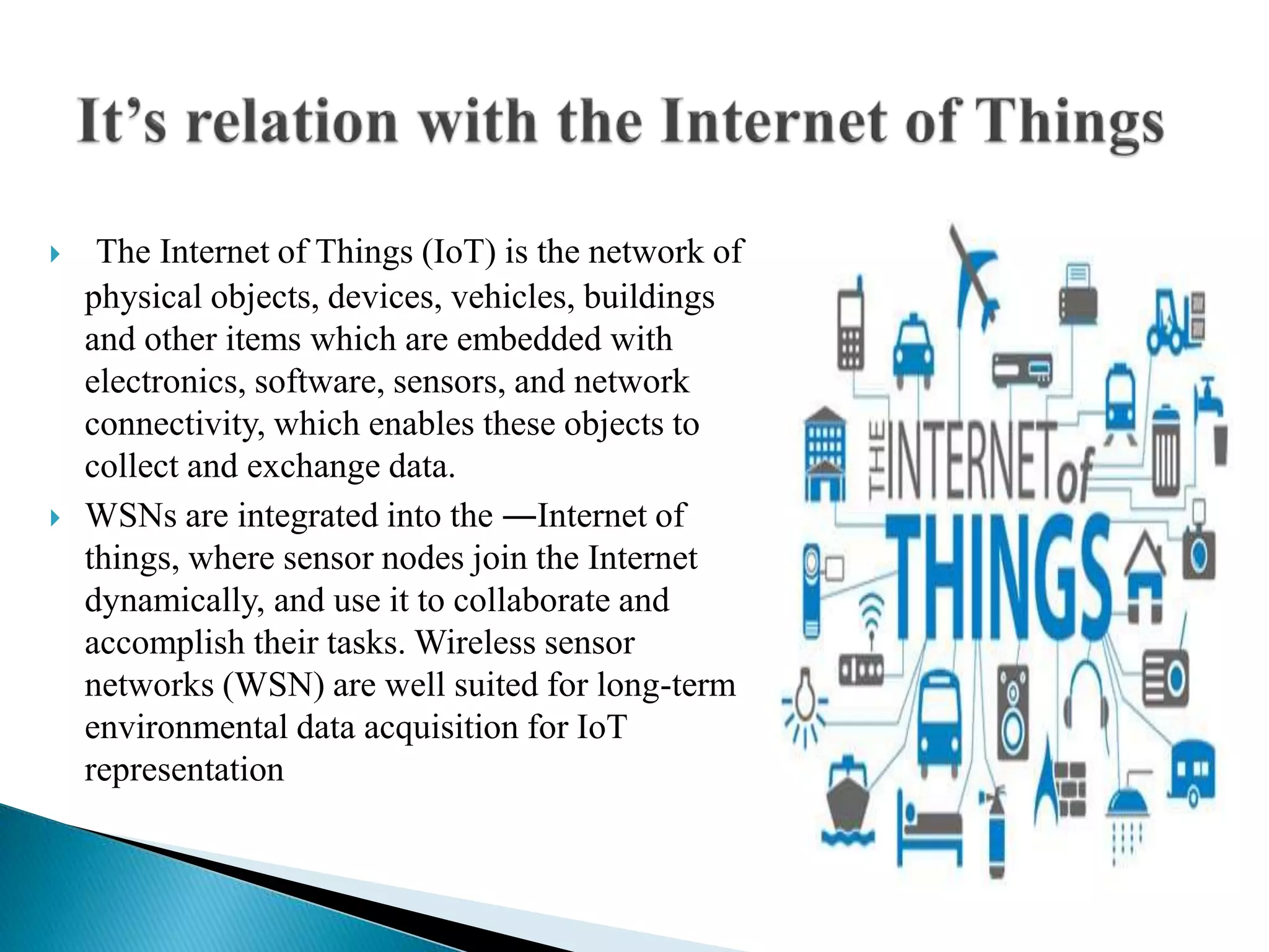 Wireless Sensor Networks Based On Iot Pptx