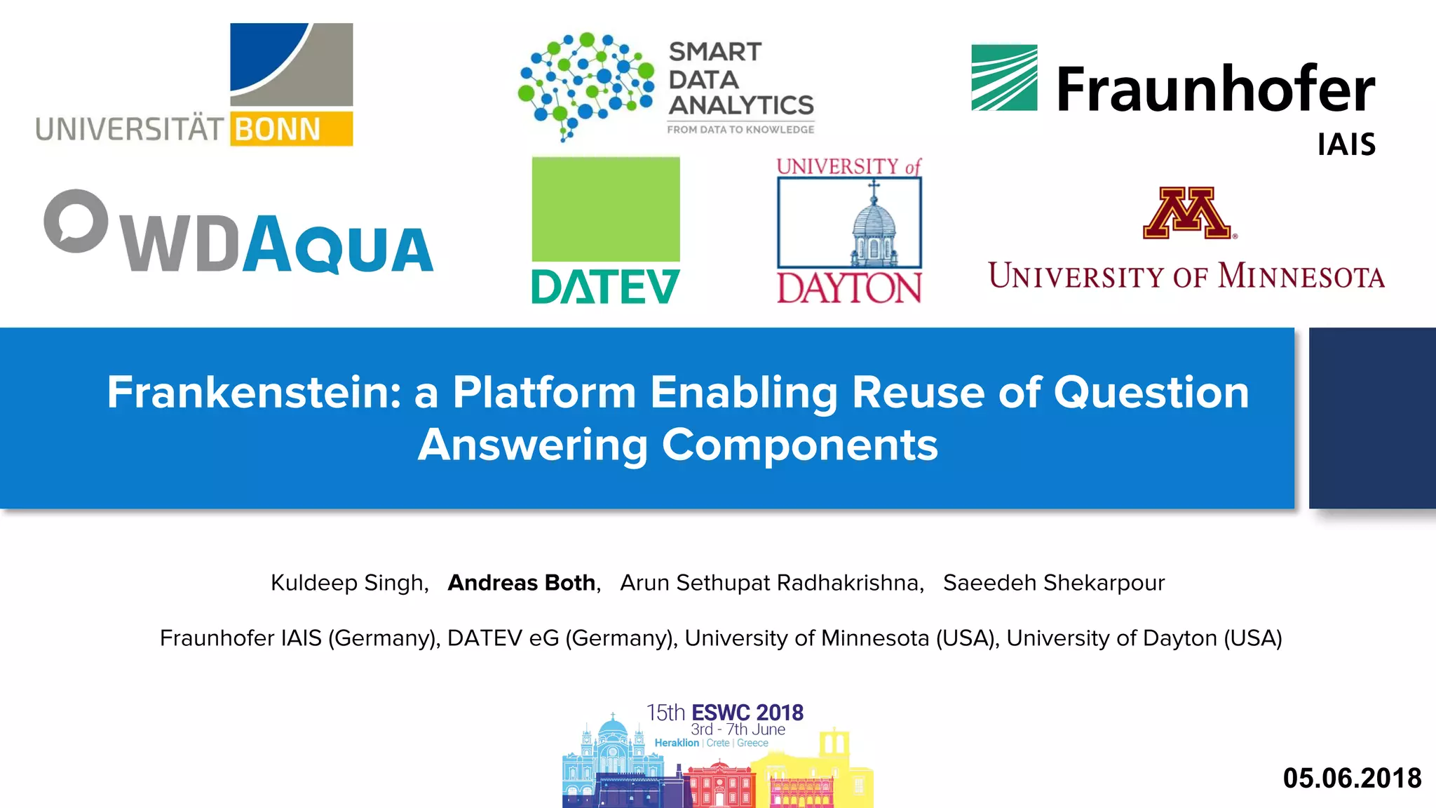 Frankenstein- a Platform Enabling Reuse of Question Answering ...