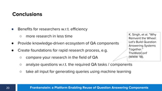 Frankenstein- a Platform Enabling Reuse of Question Answering ...