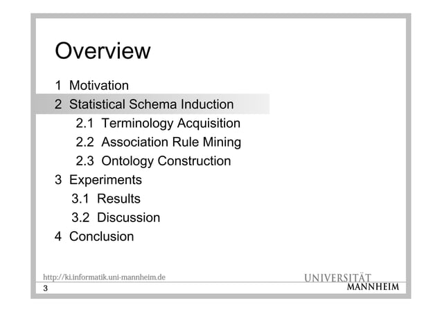 Statistical Schema Induction | PPT