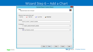 | Employer Solutions
Wizard Step 6 – Add a Chart
 